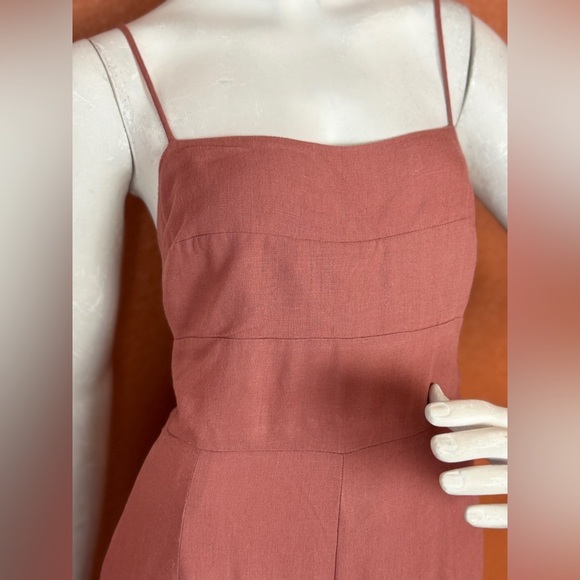 Jun & Ivy Elegant Pink Jumpsuit Size LARGE. E38 - Picture 12 of 14